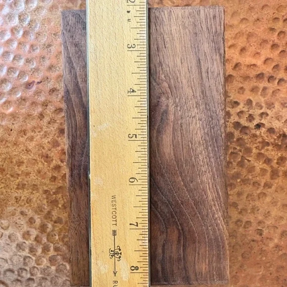 NEW Small Handmade Handcrafted Solid Walnut Wooden Dollhouse Table Plant Stand - Picture 5 of 11